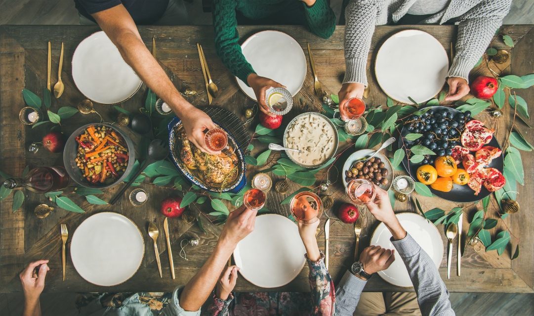 Cómo mantener una dieta saludable durante las fiestas navideñas